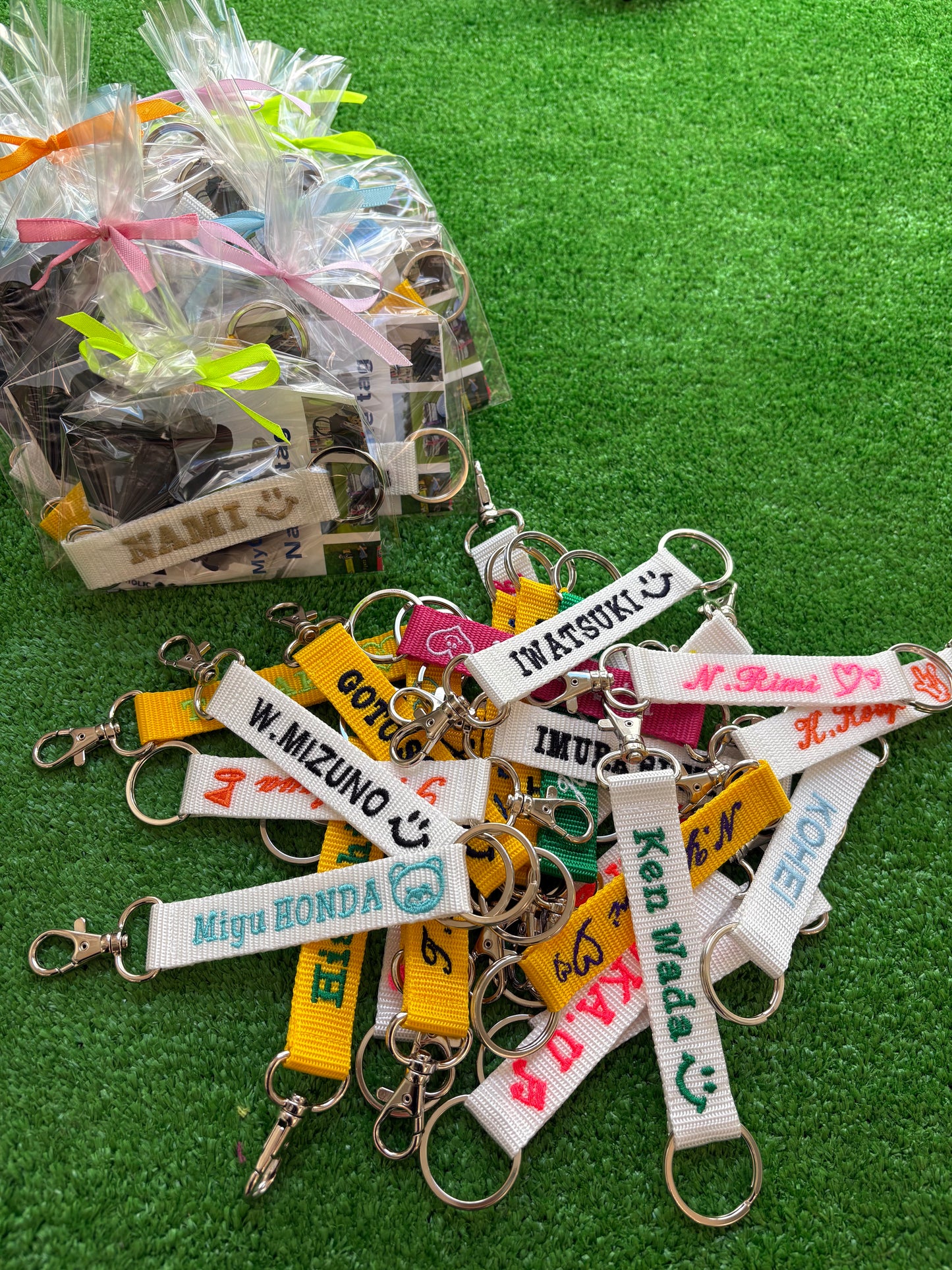 キーホルダー オリジナルネームタグ