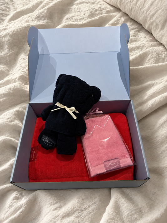 ギフトセットC（選べるバスタオル×フェイスタオル×ハンドタオル + GIFT BOX ）